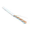 Hyperline UUTP4-C5E-S24-IN-LSZH-WH-305 (305 м) Кабель витая пара, неэкранированная U/­UTP, категория 5e, 4 пары (24 AWG), одножильный (solid), LSZH, н