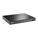 Коммутатор TP-Link SMB TP-Link TL-SG3428MP Управляемый JetStream уровня 2+ с 24 гигабитными портами PoE+ и 4 портами SFP