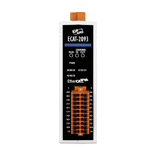 3-канальный счетчик импульсов EtherCAT slave