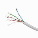 Cablexpert [UPC-5004E-SO/100C] Кабель UTP5e, 4 пары, 0.48 мм, медь, однож., 100 м, Fluke Test, серый