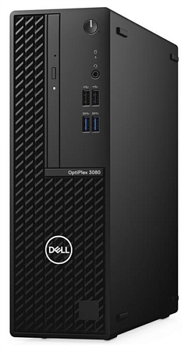 Dell Optiplex 3080 SFF Core i3-10105 (3,7GHz) 8GB (1x8GB) DDR4 256GB SSD Intel UHD 630 TPM Linux 1y NBD