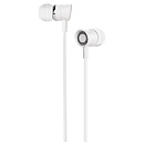 HOCO M37/ Наушники + микрофон/ Многофункциональная кнопка/ 1.2м/ 3.5 mm jack/ White