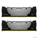 Память оперативная/ Kingston 32GB 4266MHz DDR4 CL19 DIMM (Kit of 2) 1Gx8 FURY Renegade Black