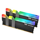 Комплект модулей памяти Thermaltake TOUGHRAM RGB Black Gaming Memory R009R432GX2-3600C18A 64GB DDR4 3600 DIMM Non-ECC, CL18, 1.35V, Heat Shield, XMP 2