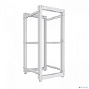 NTSS Стойка серверная NTSS OR двухрамная 45U 600-1000мм, комплект ножек, серый RAL 7035 NTSS-2POR45U/600-1000