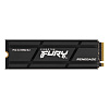 Твердотельный накопитель/ Kingston SSD Fury Renegade, 4000GB, M.2(22x80mm), NVMe, PCIe 4.0 x4, 3D TLC, R/W 7300/7000MB/s, IOPs 1 000 000/1 000 000,