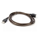 Кабель/ Кабель удлинительный USB2.0 AM/AF прозрачная изоляция 1.8m Telecom <VUS6956T-1.8M>
