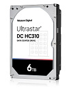 Жесткий диск WESTERN DIGITAL ULTRASTAR SAS 6TB 7200RPM 12GB/S 256MB DC HC310 HUS726T6TAL5204_0B36540 WD