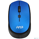 Мышь HIPER беспроводная HOMW-083 {1600dpi, синий, USB, 4кнп}