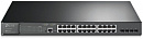 Коммутатор TP-Link SG3428MP (L2+) 24x1Гбит/с 4SFP 24PoE+ 384W управляемый