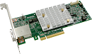 Контроллер ADAPTEC жестких дисков Microsemi SmartRAID 3154-8e Single,8 external ports,PCIe Gen3 ,x8,4 GB DDR4,RAID 0/1/10,RAID 5/6/50