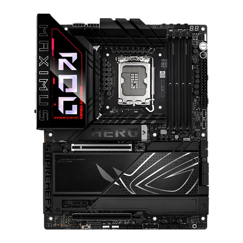 Материнская плата Asus ROG MAXIMUS Z890 HERO Soc-1851 Intel Z890 4xDDR5 ATX AC`97 8ch(7.1) 5Gigabit + 2.5Gigabit Ethernet RAID+HDMI
