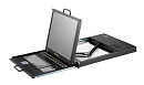 Консоль AMK708-17CBRU, монтаж в стойку 19", 1U, дисплей 17'' TFT LCD, набор кабелей 8 x 1.8 м VGA/KB/Mouse PS/2 и USB, 8 х Combo KVM, русифицированна