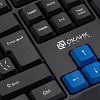 Клавиатура Оклик 750G FROST WAR черный/черный USB Multimedia for gamer