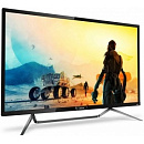LCD PHILIPS 43" 436M6VBPAB/00{01} черный {MVA Ambiglow 3840x2160 4ms 178/178 720cd HDMI DisplayPort MiniDP 4xUSB USB-C MM}