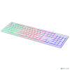 Клавиатура Oklick 550ML белый USB slim Multimedia LED [1061618]