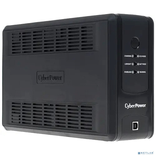 CyberPower UT650EG ИБП {Line-Interactive, Tower, 650VA/390W USB/RJ11/45 (3 EURO), 12В/7 Ач х 1}