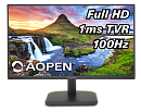 23,8'' AOPEN 24CL1YEbmix , IPS, 1920x1080, 1ms, 250cd, 100Hz, 1xVGA+1xHDMI(1.4)+SPK+Audio In/Out, Speakers 2Wx2 (by ACER)