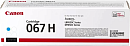 картридж Canon 067H C, голубой увеличенной ёмкости (2 350 стр.)