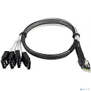 Supermicro CBL-SAST-1275-100 Кабель интерфейсный Slim SAS/SATA