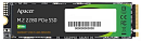 SSD APACER AS2280P4X 512Gb M.2 2280 PCIe Gen3x4, R2100/W1500 Mb/s, 3D NAND, MTBF 1.8M, NVMe, 200TBW, Retail, 3 years (AP512GAS2280P4X-1)