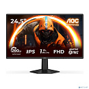 LCD AOC 24.5" 25G50Z Black {IPS 1920x1080 260Hz (OC, 240Hz Native) 0.3ms/1ms 300cd HDMI DisplayPort External Tilt Vesa}