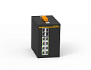 Управляемый коммутатор 3 уровня c 4 слотами 100/1000Base-X SFP , 8 портами 10/100/1000Base-T(X) (разъем RJ45), два входа питания 24/48 В пост.