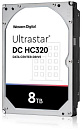 Жесткий диск WD Жесткий диск/ HDD WD/HGST SAS Server 8Tb Ultrastar 7200 12Gb/s 256MB 1 year warranty