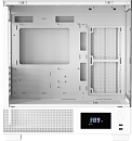 Корпус Formula V Line Crystal E1M White, MATX, USB3.0*2, Switch Display Panel