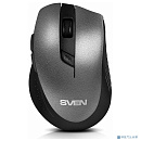 Беспроводная мышь Sven RX-425W серая (5+1кл. 800-1600DPI, блист)