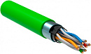 Кабель информационный ITK LC1-C604-322 кат.6 F/UTP 4X2X23AWG LSZH внутренний 305м зеленый