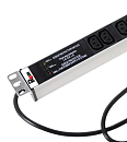 ЦМО Верт блок розеток Rem-16, 1х16A, фил, инд, 25C13, 1820мм, 42-48U, шнур 3м