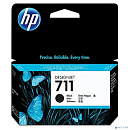 HP CZ129A Картридж №711, Black {Designjet T120/T520, Black (38ml)}