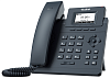 ip телефон yealink sip-t30, 1 аккаунт, 2.3" lcd-экран 132х64, шт. бп в комплекте
