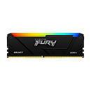 Модуль памяти Kingston 16GB DDR4 3600MHz DIMM FURY Beast Black RGB XMP CL18, 1.35V 288-pin Non-ECC