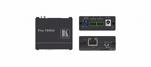 Преобразователь Kramer Electronics FC-6 RS-232 / ИК Ethernet; 2 порта
