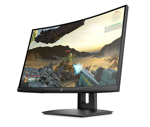 Монитор HP X24c Curved Gaming (Cirrus) 24" TN FHD 4ms 144hz HDMI, DP 1.2 AMD FreeSync Premium