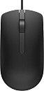 Мышь Dell Mouse MS116 Wired; USB; optical; 1000 dpi; 3 butt; Black