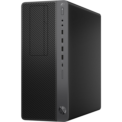HP Z1 G5 TWR, Core i7-9700, 16GB (1x16GB) DDR4-2666 DIMM, 1TB SATA 2.5in, 256GB M.2, DVD-G3800, NVIDIA GeForce RTX2070 8GB, mouse, keyboard, Win10p64,