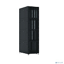 ЦМО Шкаф серверный ПРОФ напольный колокейшн 44U (600 х 1200) 4 секции, дверь перф. 2 шт., черный, в сборе(ШТК-СП-К-4-44.6.12-44АА-Ч)