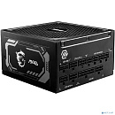 Блок питания ПК/ Power Supply MSI MAG A1000GL PCIE5, 1000W 80+ Gold (ATX, 3.1, PCIe 5.1, Full modular, 1x24(20+4)pin, 2xCPU 8(4+4)pin, 4xPCIe*2 8(6+2)