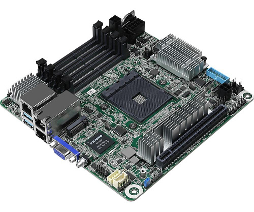 Материнская плата ASROCK Серверная AMD X570 SAM4 MITX X570D4I-2T