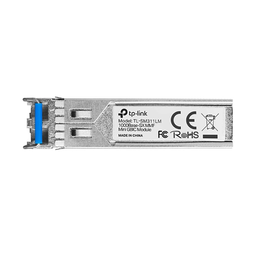 TP-Link TL-SM311LM, Гигабитный SFP-модуль, многомодовый, Mini-GBIC, разъём LC, дальность до 275/550 м