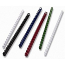 Office Kit Пластиковые пружины BP2050 16 мм черные 100 шт.