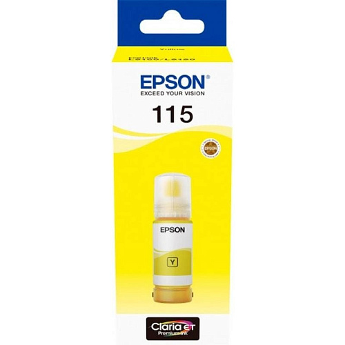 EPSON C13T07D44A Контейнер 115 с жёлтыми чернилами для L8160/L8180