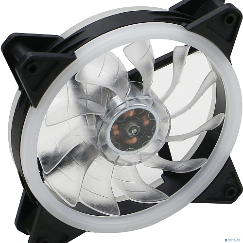 Вентилятор Digma DFAN-FRGB3 RGB 120мм черный 3-pin 4-pin (Molex) Ret