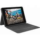 920-009619 Logitech клавиатура-чехол RUGGED FOLIO для iPad (7-го и 8-го поколений) с поддержкой интерфейса Smart Connector