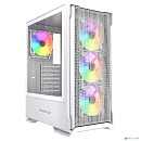 Powercase Mistral AZ4W ARGB, Tempered Glass, 4x 120mm ARGB Fans, белый, ATX (CMAZW-A4)