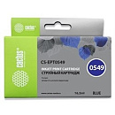 Cactus C13T05494010 Картридж струйный CS-EPT0549 синий для Epson Stylus Photo R800/ R1800 (16,2ml)