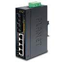 Коммутатор Planet ISW-501T для монтажа в DIN рейку/ IP30 Slim Type 5-Port Industrial Fast Ethernet Switch (-40 to 75 degree C)